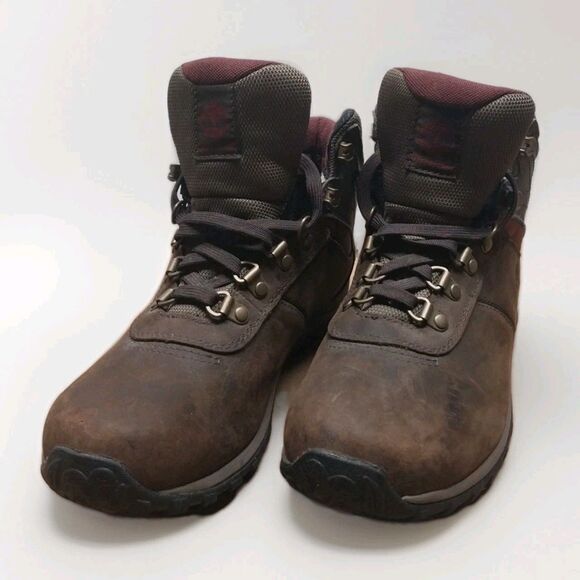 Timberland Womens Waterproof Leather Hiking Boots 7.5W Brown Anti-Fatigue Trail - Picture 13 of 15